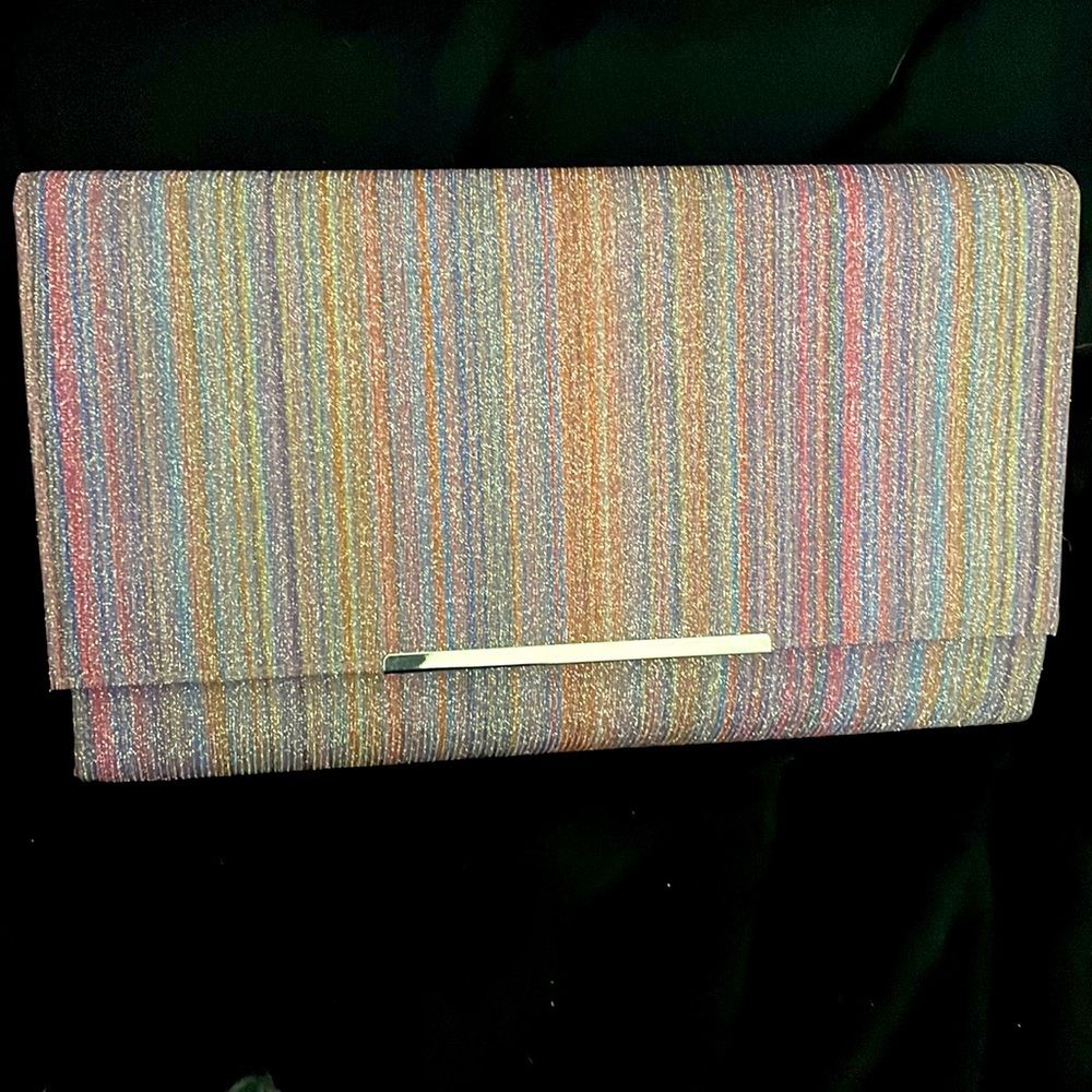NWT JESSICA MCCLINTOCK NORA SHOULDER BAG AND CLUTCH